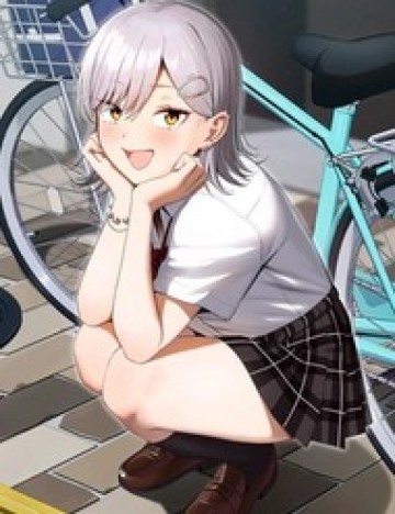 Lỡ tay sửa xe đạp cho nàng Gyaru, ai dè lại bị nàng bám lấy