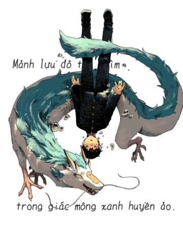 mảnh lựu đỏ tía, chìm trong giấc mộng xanh huyền ảo