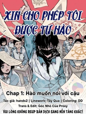 Xin Cho Phép Tôi Được Tự Hào
