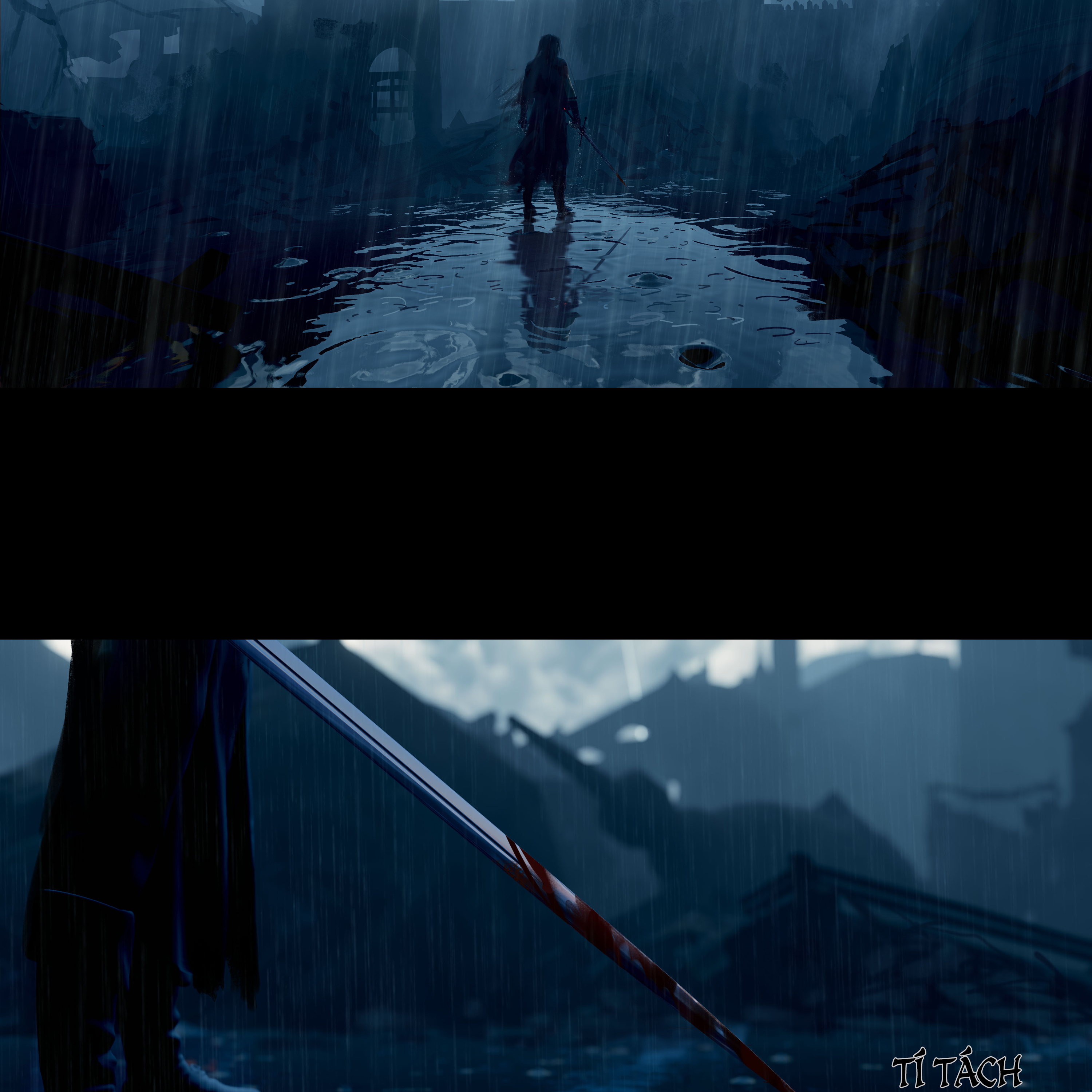 Ghostblade (End) Chapter 13.2 (4K) - 15