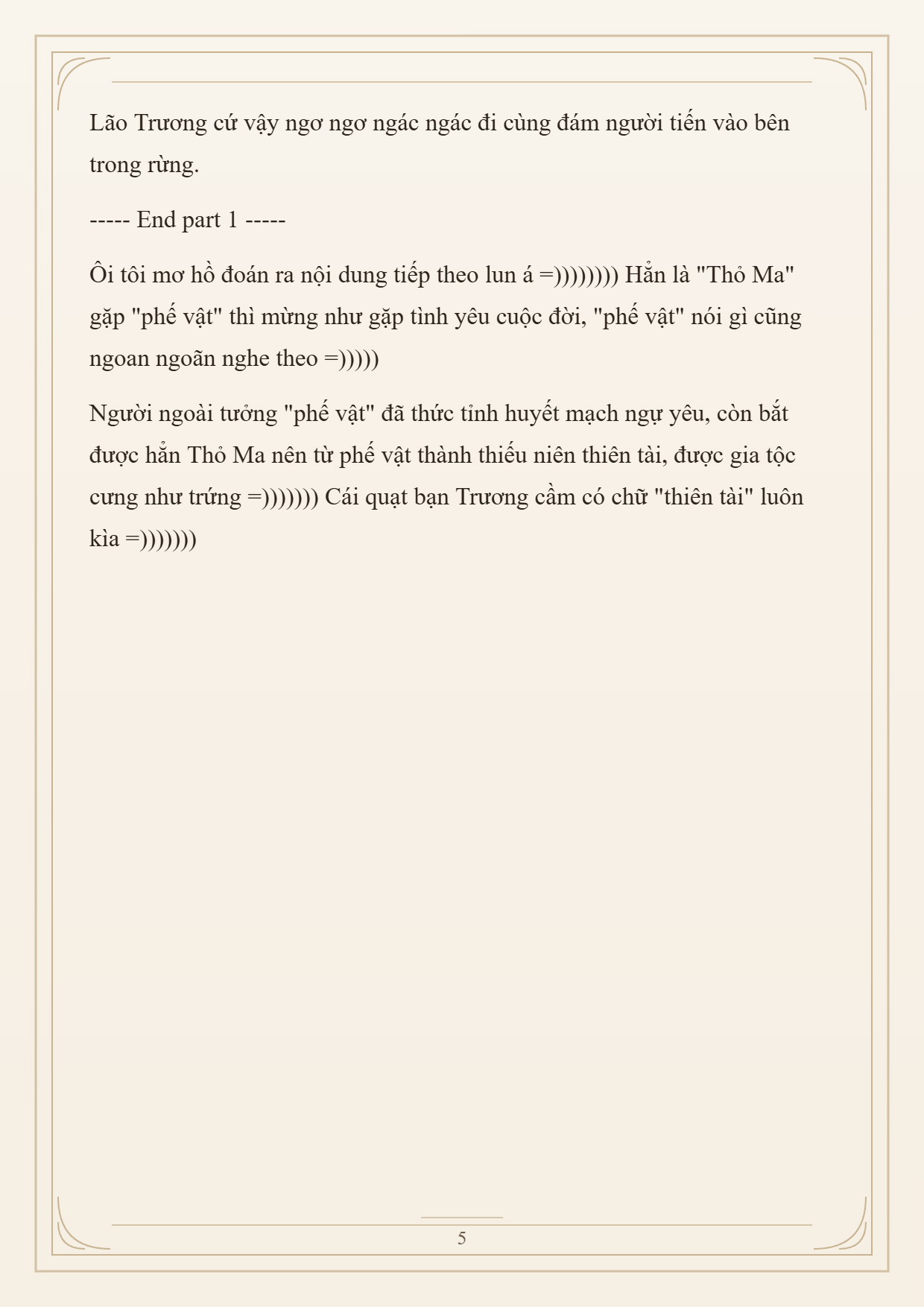 Cường Giả Đến Từ Trại Tâm Thần Chapter 368 - 5