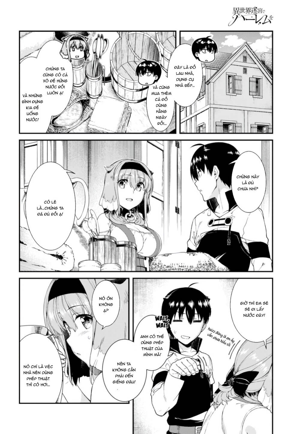 Lập Dàn Harem Tại Dị Giới Chapter 17 - 14