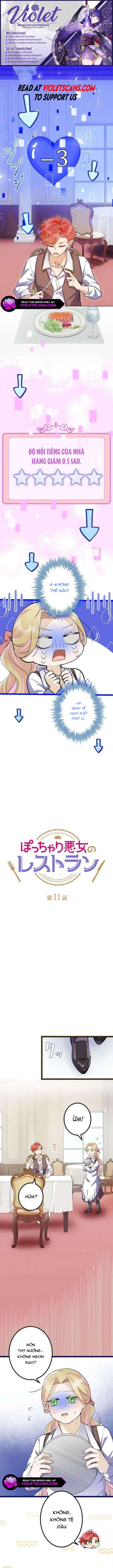 Nhà Hàng Của Nữ Phản Diện Mũm Mĩm Chapter 11 - 1