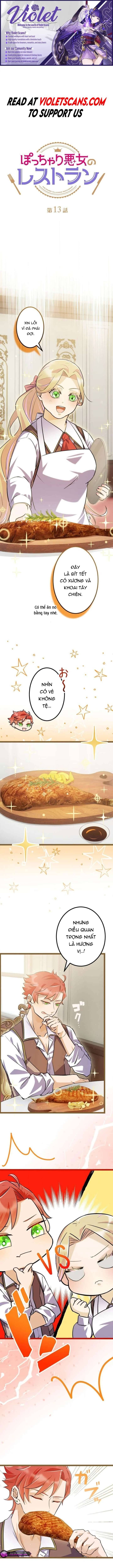 Nhà Hàng Của Nữ Phản Diện Mũm Mĩm Chapter 13 - 1