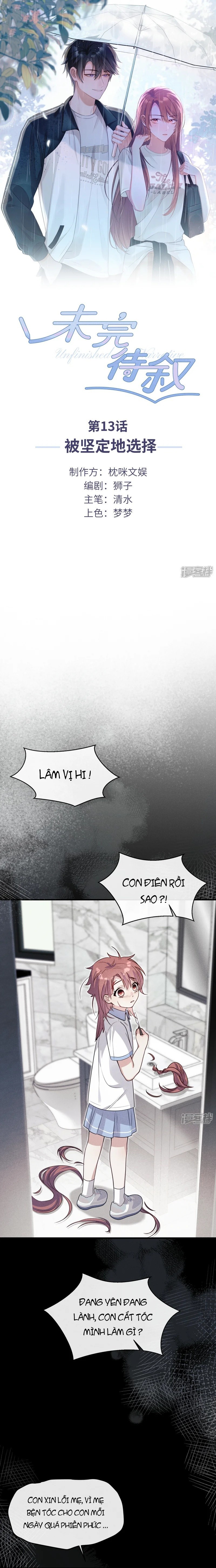 Chuyện Còn Dang Dở Chapter 13: Được lựa chọn một cách kiên định - 1