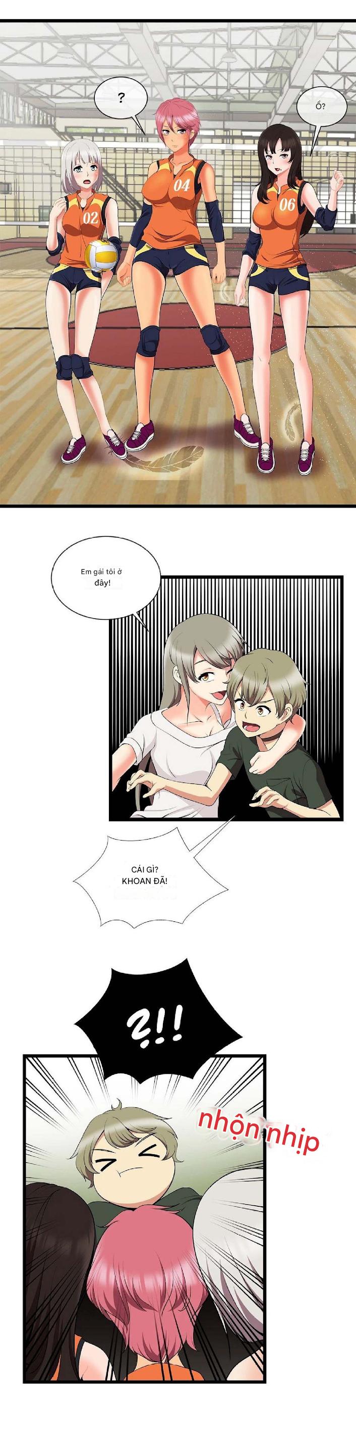 Đội bóng chuyền biến thái Chapter 1 - 15
