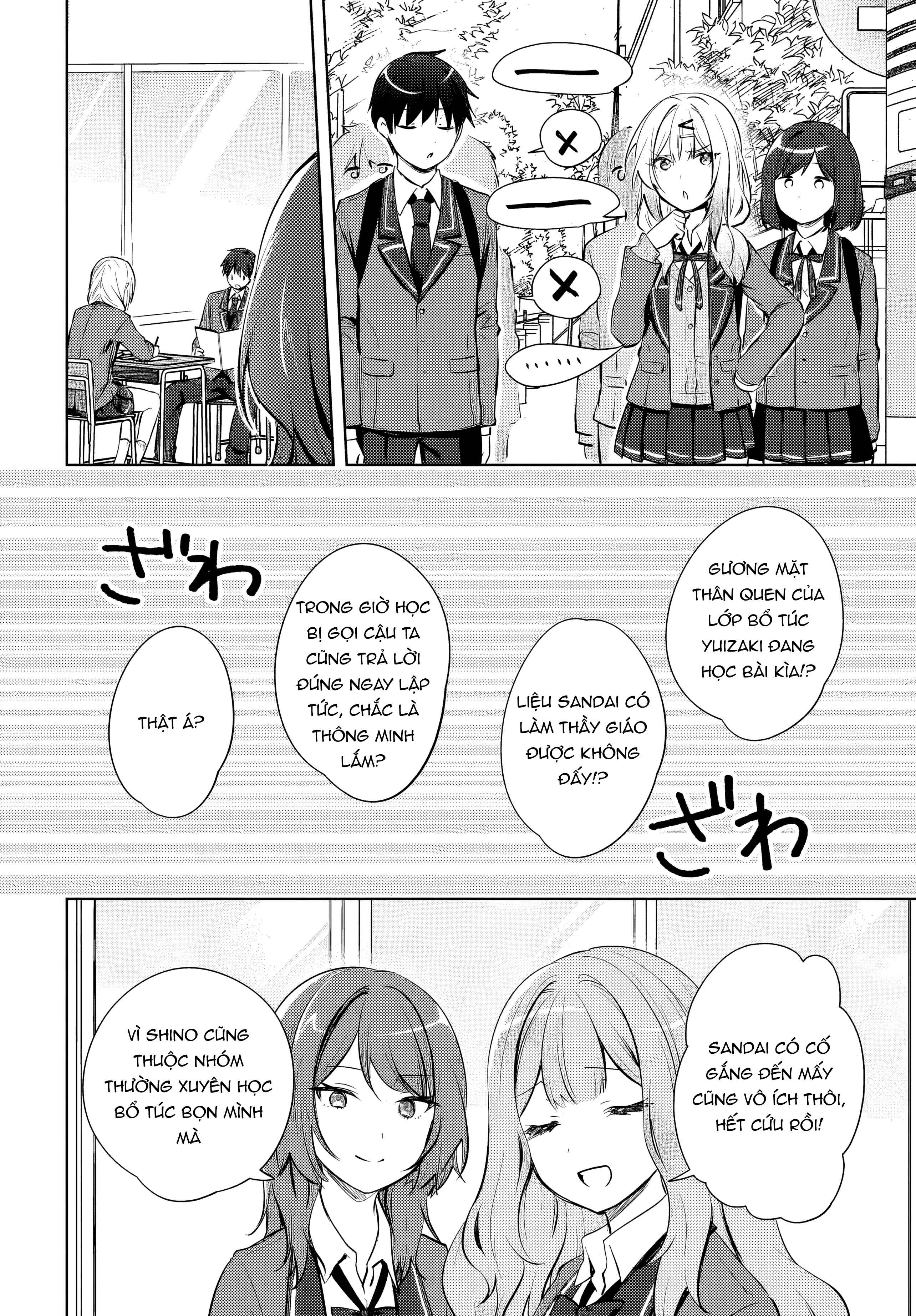Ushiro No Seki No Gyaru Ni Sukarete Shimatta Chapter 20 - 3