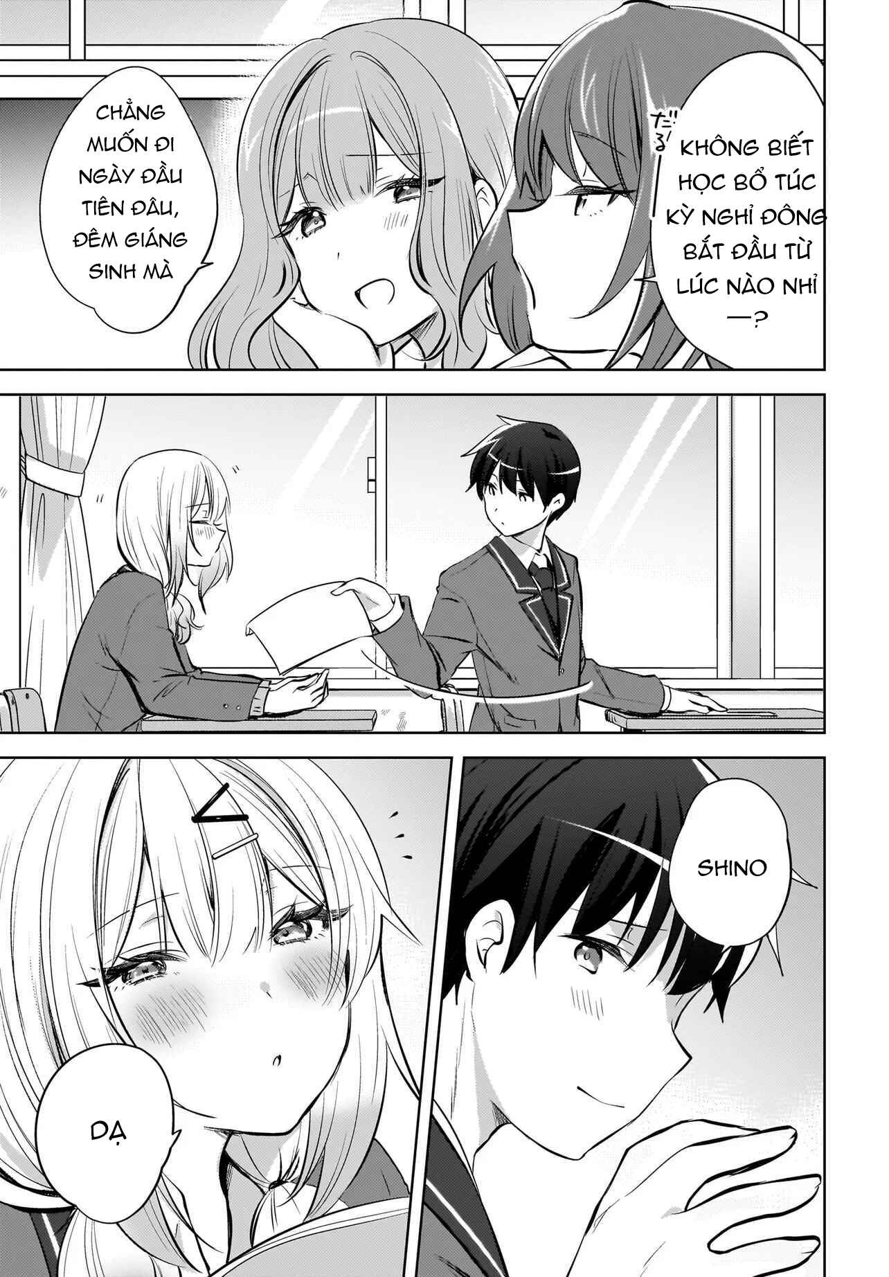 Ushiro No Seki No Gyaru Ni Sukarete Shimatta Chapter 21 - 16