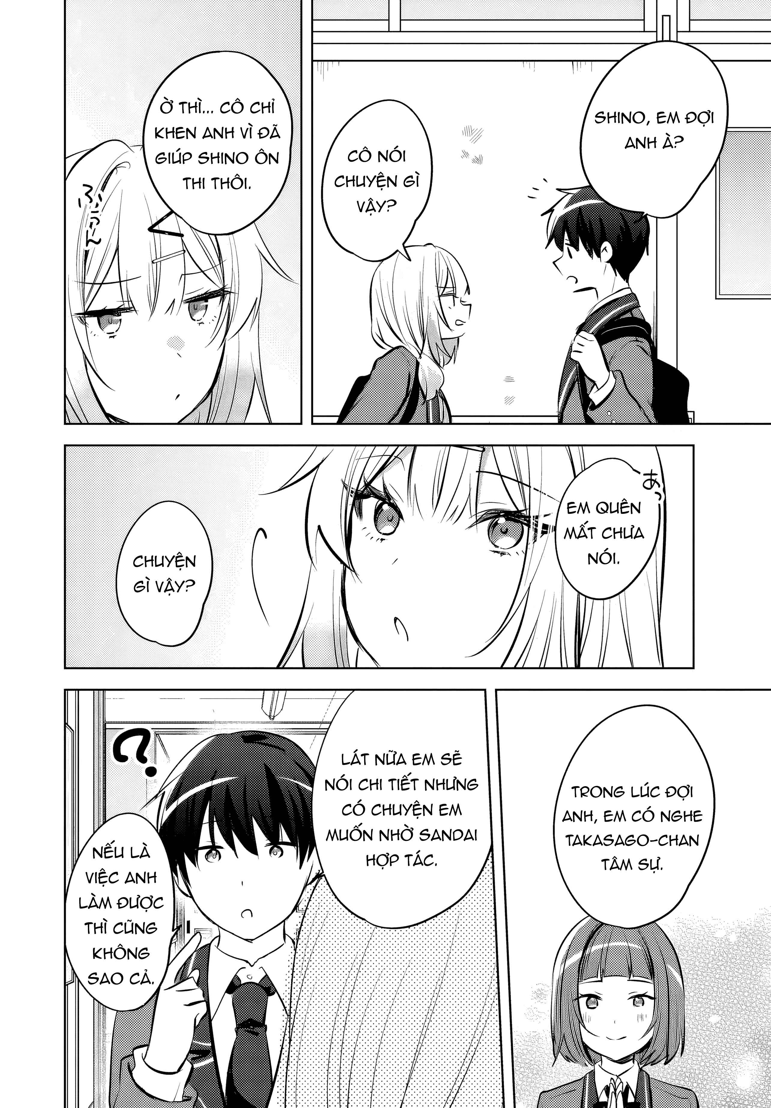 Ushiro No Seki No Gyaru Ni Sukarete Shimatta Chapter 22 - 21