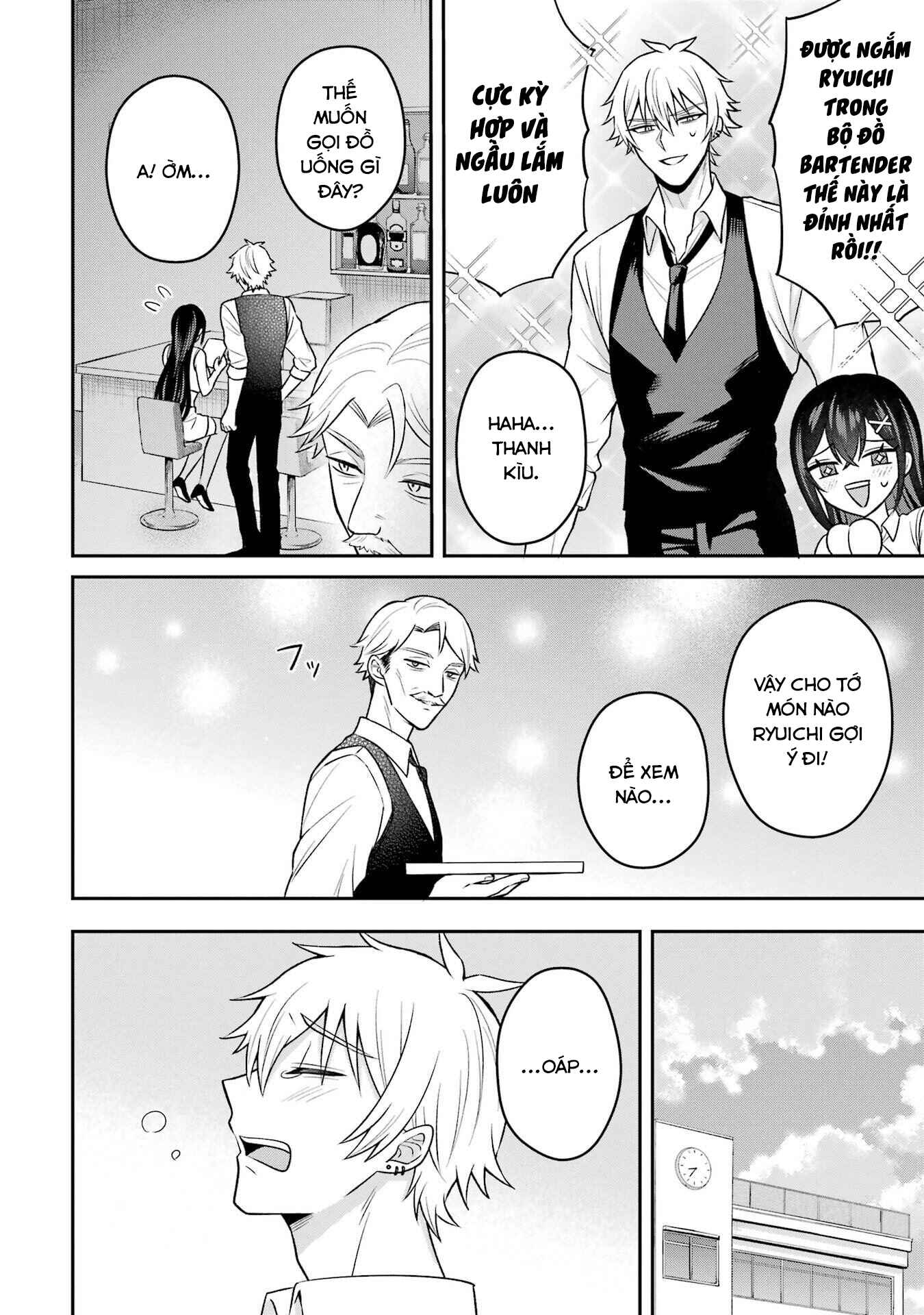 Tái Sinh Thành Tên Cặn Bã Trong Bộ Manga Cắm Sừng Mình Từng Đọc. Thế Nhưng Giờ Đây, Cô Nàng Nữ Chính Của Bộ Manga Ấy Lại Chủ Động Tiếp Cận Tôi Chapter 16 - 15